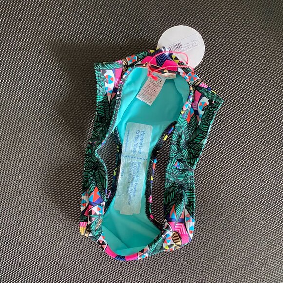 NWT MARA HOFFMAN Geometric Patterned Bikini Bottoms Size XS Made in USA MSRP $99 - Picture 12 of 12